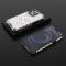  iPhone 14 Pro Max Skal Shockproof Honeycomb Hybrid Vit