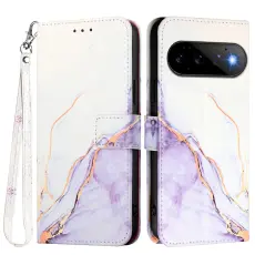  Google Pixel 11/11 Pro Fodral L&auml;der Med Marmorm&ouml;nster