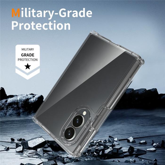 Bild 6,  Samsung Galaxy Z Fold 8 Skal TPU Transparent