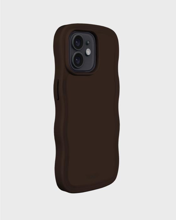 Bild 2, holdit holdit iPhone 12 / 12 Pro Skal Wavy Chocolate