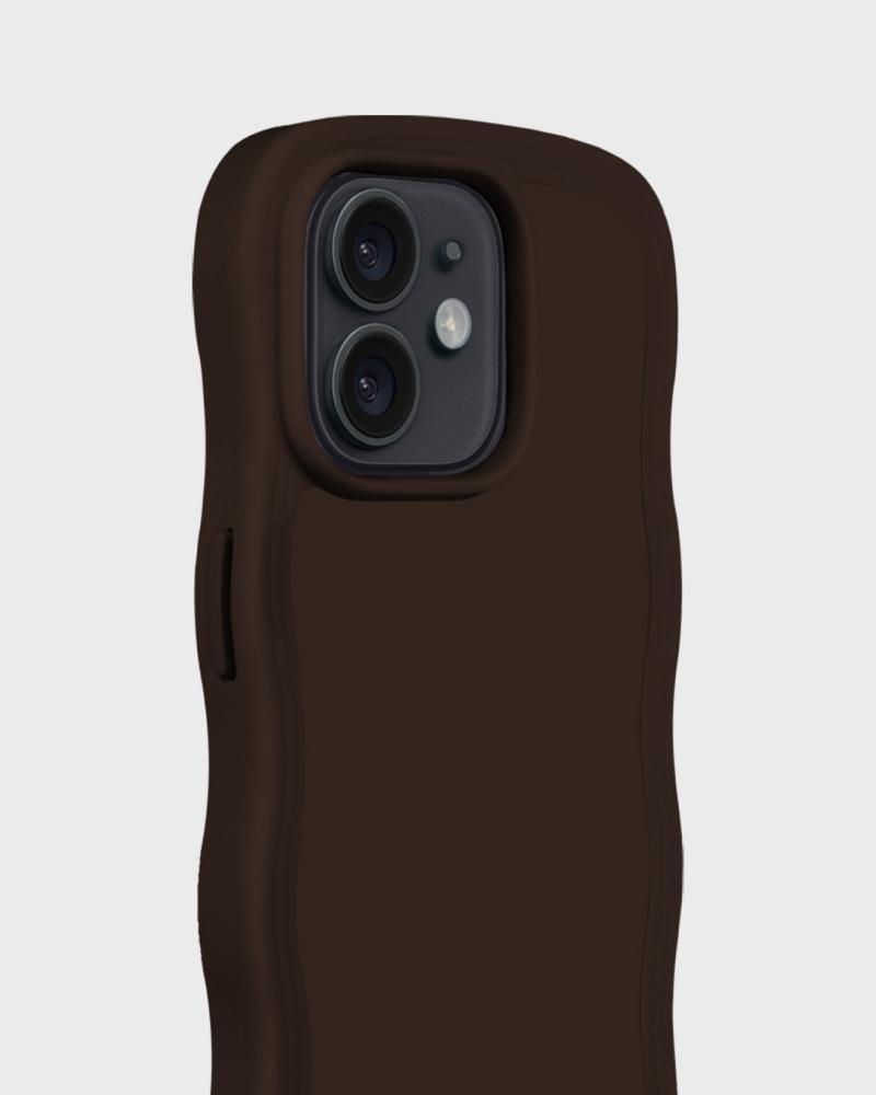 holdit holdit iPhone 12 / 12 Pro Skal Wavy Chocolate