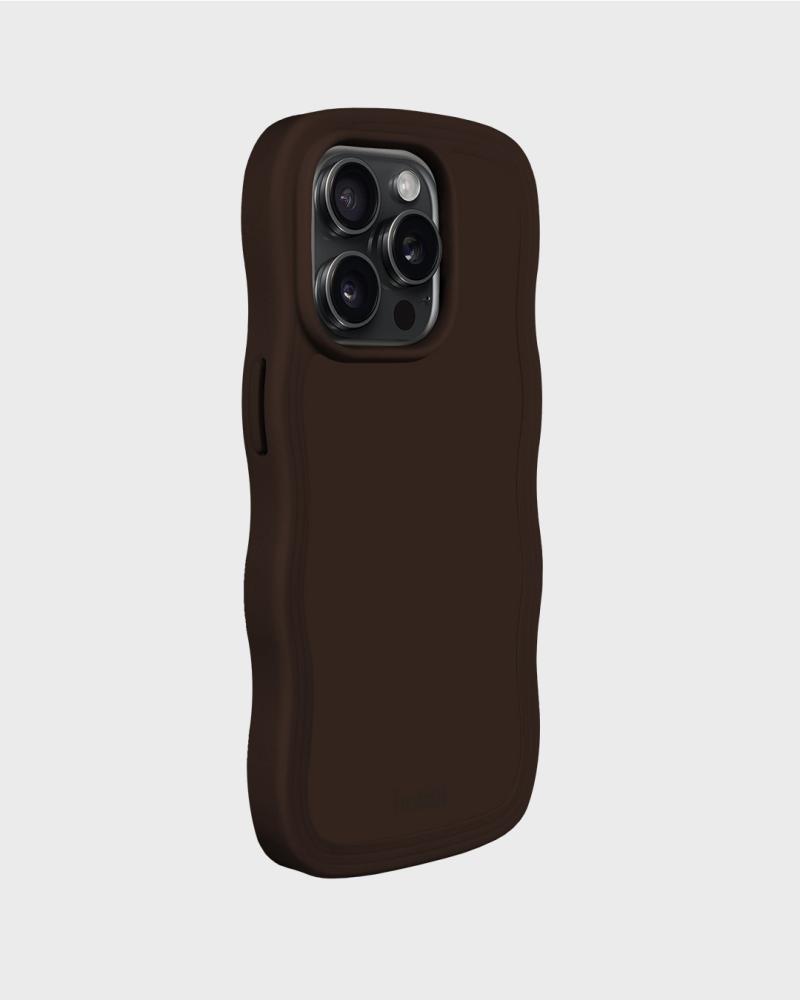 holdit holdit iPhone 14 Pro Max Skal Wavy Chocolate