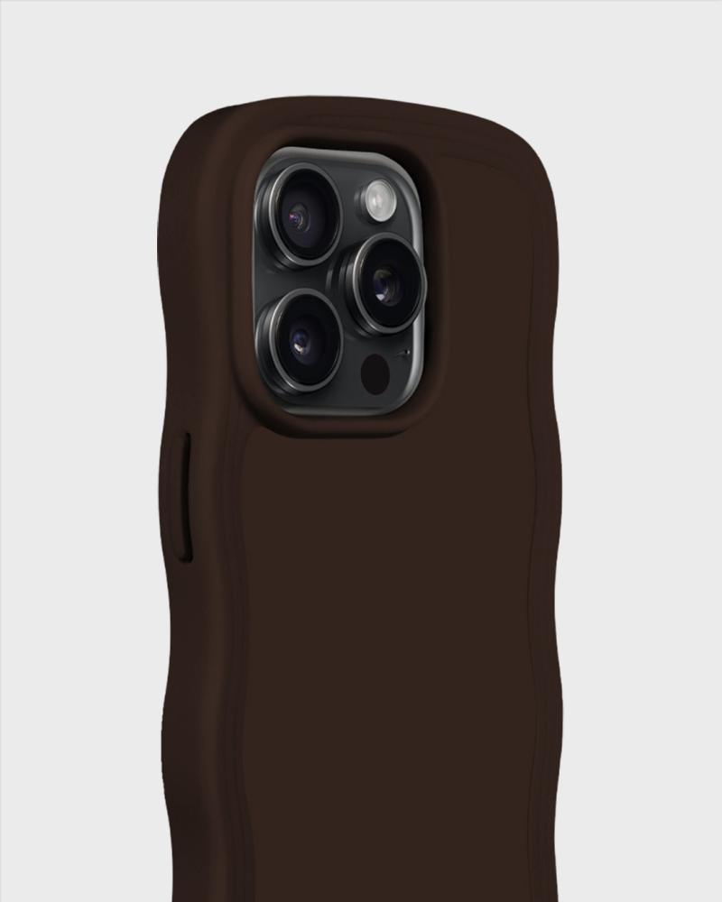 holdit holdit iPhone 14 Pro Max Skal Wavy Chocolate