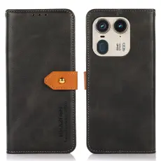 KHAZNEH KHAZNEH Motorola Edge 50 Ultra 5G Fodral Dual-Color Svart