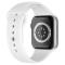 ColorPop Apple Watch 42/44/45/46/49 mm Silikon Armband (S/M) Vit