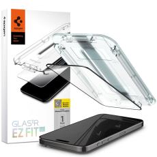 Spigen Spigen iPhone 15 Pro Max GLAS.tR FC "Ez Fit" Sk&auml;rmskydd Svart