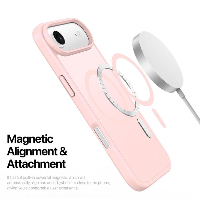 Bild 6, DUX DUCIS DUX DUCIS iPhone Air Skal MagSafe Yind Series Rosa