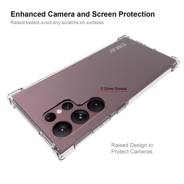 Bild 3, ENKAY ENKAY Samsung Galaxy S23 Ultra Skal Shockproof TPU