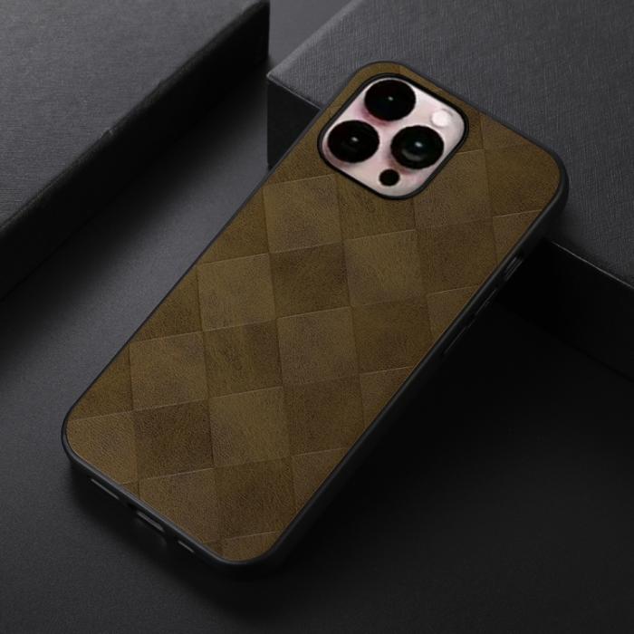 Bild 2,  iPhone 14 Pro Max Skal Vävd Textur Grön