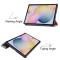  Samsung Galaxy Tab S7 / Tab S8 - Tri-Fold Fodral - Färgade Fyrkanter
