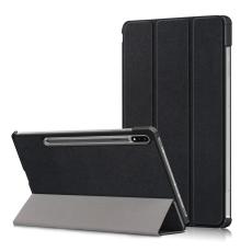  Samsung Galaxy Tab S7 / Tab S8 - Tri-Fold Fodral - Svart