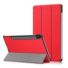  Samsung Galaxy Tab S7 / Tab S8 - Tri-Fold Fodral - R&ouml;d