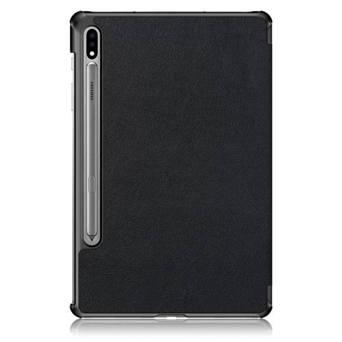 Bild 3,  Samsung Galaxy Tab S7 / Tab S8 - Tri-Fold Fodral - Svart