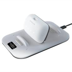 BOBOVR BOBOVR 30W Laddningsstation F&ouml;r 3x B100 Batteri Vit