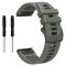  Garmin Fenix 26 mm Armband Quick Release Silikon Grön