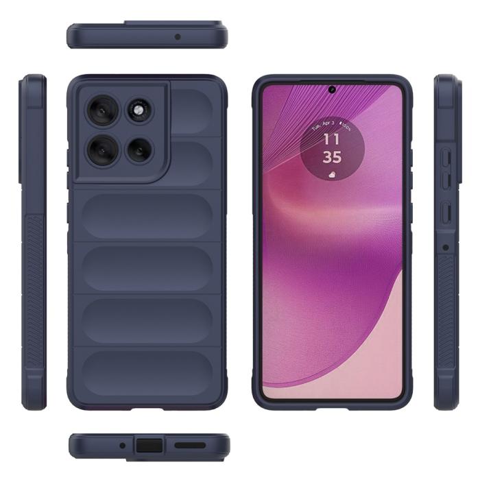 Bild 5,  Motorola Moto G86 5G Skal Magic Shield Blå