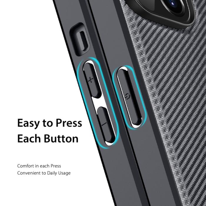 Bild 6, DUX DUCIS DUX DUCIS iPhone 14 Plus Skal FINO Nylon Svart