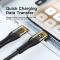 ESSAGER ESSAGER 1m 60W PD USB-C - USB-C Kabel Svart