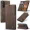 CASEME CASEME Galaxy A16/A26 5G Fodral Flip Retro Läder Brun