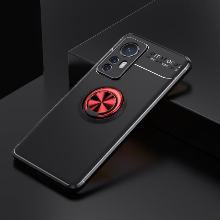 Bild 2,  Xiaomi 12 Skal Ring Svart/Röd