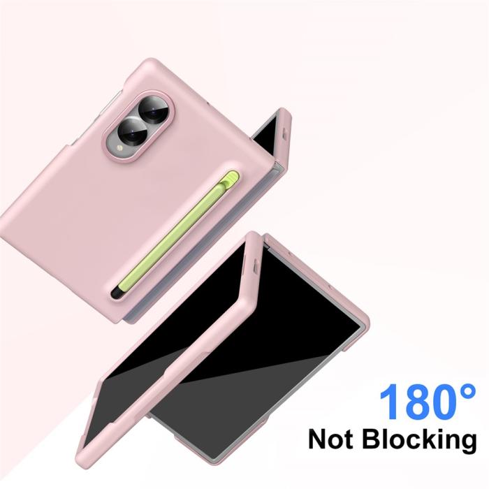Bild 3,  Samsung Galaxy Z Fold 8 Skal Inkl. Skärmskydd & Penna Rosa
