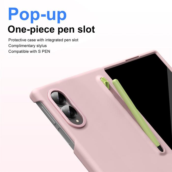 Bild 4,  Samsung Galaxy Z Fold 8 Skal Inkl. Skärmskydd & Penna Rosa