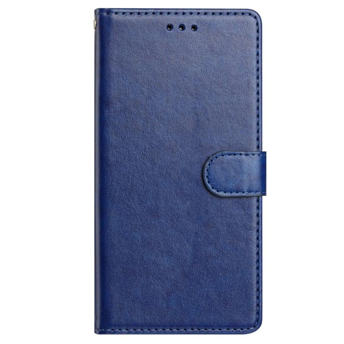 Bild 5,  Samsung Galaxy A07 Fodral Läder Blå
