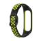  Samsung Galaxy Fit 2 SM-R220 Armband Ihåligt Silikon Svart/Grön