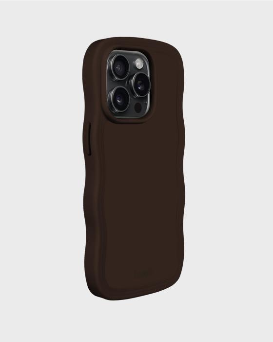 Bild 2, holdit holdit iPhone 15 Pro Max Skal Wavy Chocolate