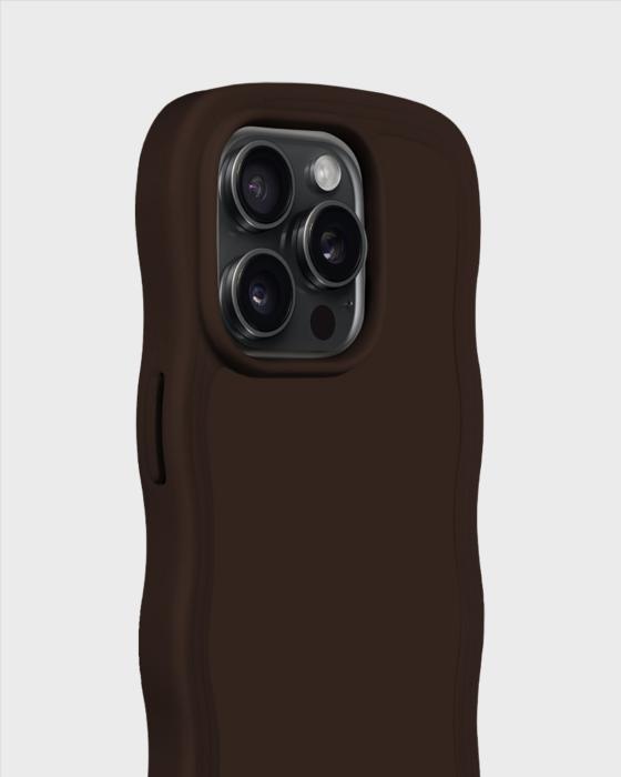 Bild 3, holdit holdit iPhone 15 Pro Max Skal Wavy Chocolate