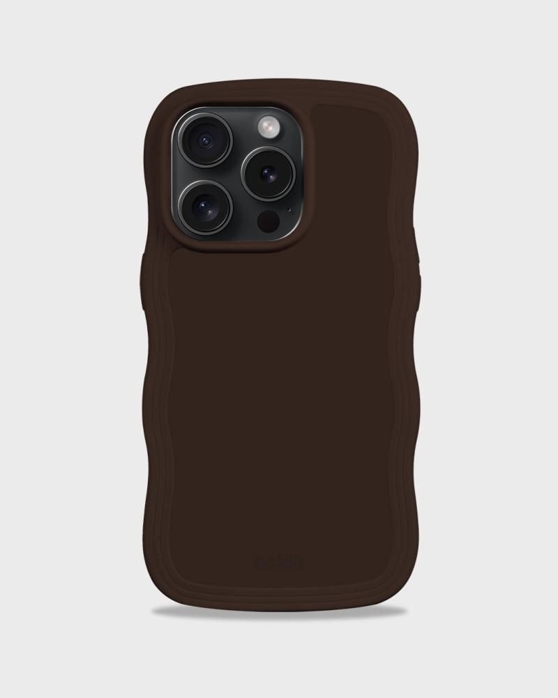 holdit holdit iPhone 15 Pro Max Skal Wavy Chocolate