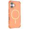  iPhone 16 Skal MagSafe Shockproof Hybrid Orange