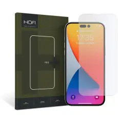 HOFI HOFI iPhone 14 Pro Sk&auml;rmskydd Pro+ H&auml;rdat Glas Transparent