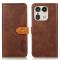KHAZNEH KHAZNEH Motorola Edge 50 Ultra 5G Fodral Dual-Color Brun