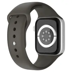 ColorPop Apple Watch 38/40/41/42 mm Silikon Armband (M/L) M&ouml;rk Brun