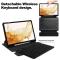  Galaxy Tab S9 Plus Fodral 360° Rotation Hybrid Svart