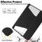  Galaxy Tab S9 Plus Fodral 360° Rotation Hybrid Svart