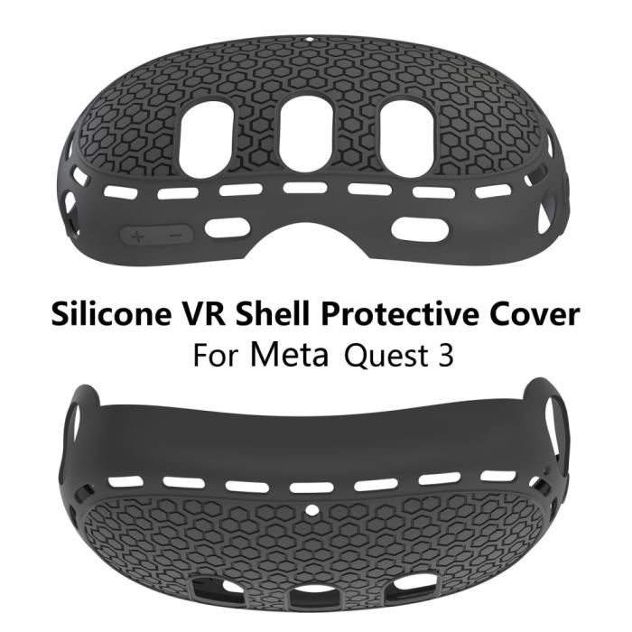 Bild 3,  Meta Quest 3 Skal Till Headset Silikon Svart