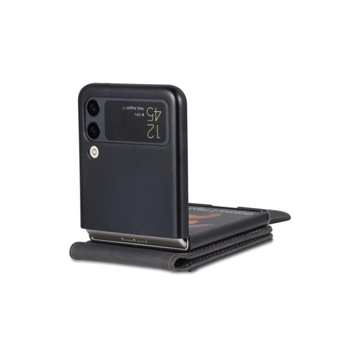 Bild 4, AZNS AZNS Galaxy Z Flip 3 Fodral Skin Touch Svart