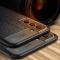  Samsung Galaxy S22 Plus Skal Litchi Textur Svart