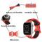 ColorPop Sportarmband Dual-Color Apple Watch 42/41/40/38 mm (S/M) Röd/Svart