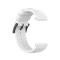  Silikon Armband (24mm) Vit