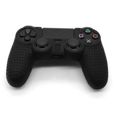  PS4 Kontroll Skal Silikon Anti-Slip Svart