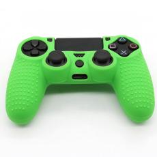  PS4 Kontroll Skal Silikon Anti-Slip Gr&ouml;n