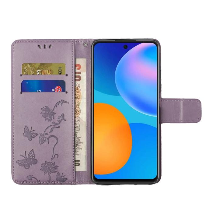 Bild 5,  Samsung Galaxy A52 / A52s - Fodral Med Tryck - Lila