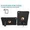  iPad 10.2 2019/2020/2021 Shockproof Hybrid Skal Med Kickstand Svart