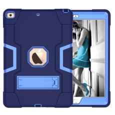  iPad 10.2 2019/2020/2021 Shockproof Hybrid Skal Med Kickstand M&ouml;rk Bl&aring;/Bl&aring;