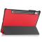  Lenovo Tab P11 Pro Gen 2 Fodral Tri-Fold Läder Röd