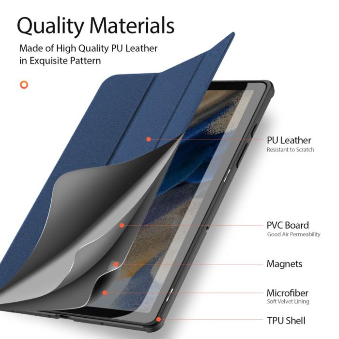 Bild 6, DUX DUCIS DUX DUCIS Galaxy Tab A9 Plus Fodral DOMO Tri-Fold Blå