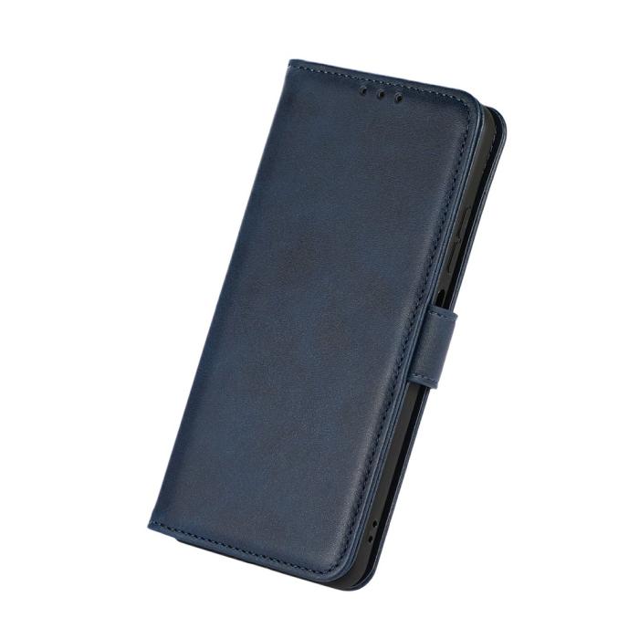 Bild 4,  Sony Xperia 1 VII Plånboksfodral Läder Blå